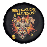 Don't Gaslight Me Jesus Spare Tire Cover Funny Princess Cat Sci-Fi Book Lover