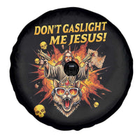 Don't Gaslight Me Jesus Spare Tire Cover Funny Princess Cat Sci-Fi Book Lover