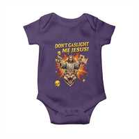 Don't Gaslight Me Jesus Baby Onesie Princess Donut and Mongo Sci-fi Meme