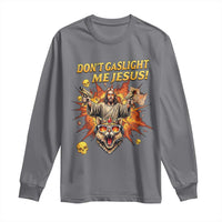 Don't Gaslight Me Jesus Long Sleeve Shirt Princess Donut and Mongo Sci-fi Meme
