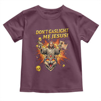 Don't Gaslight Me Jesus Toddler T Shirt Princess Donut and Mongo Sci-fi Meme