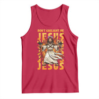 Don't Gaslight Me Jesus Tank Top Funny Princess Cat Christian Meme