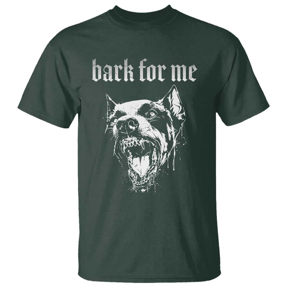 Bark For Me T Shirt Gothic Dog Graphic