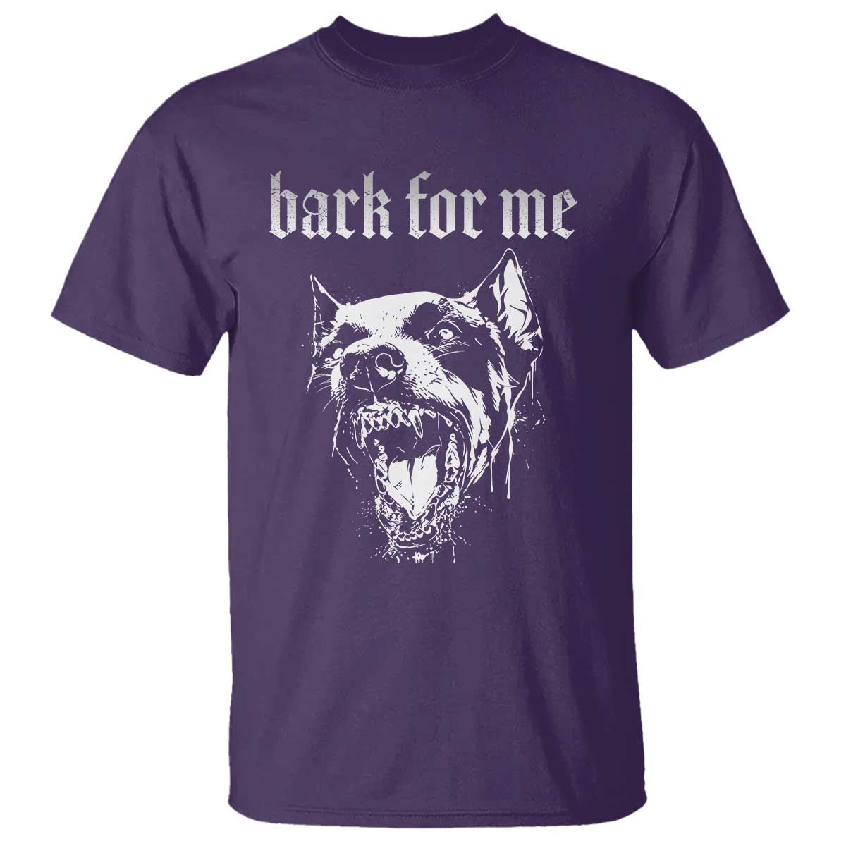 Bark For Me T Shirt Gothic Dog Graphic