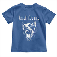 Bark For Me Toddler T Shirt Gothic Dog Graphic