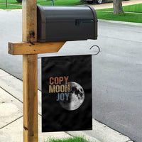 Copy Moon Joy Garden Flag Funny Lunar Quote Graphic