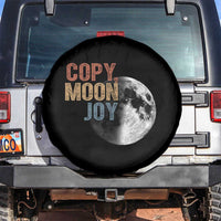 Copy Moon Joy Spare Tire Cover Funny Lunar Quote Graphic