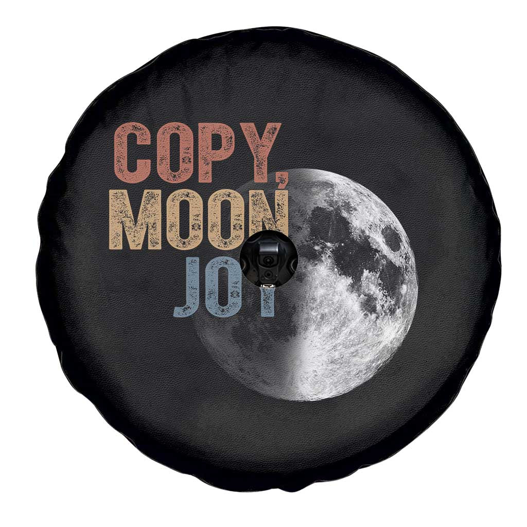Copy Moon Joy Spare Tire Cover Funny Lunar Quote Graphic