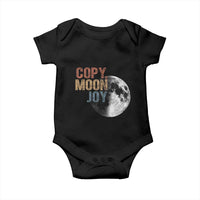 Copy Moon Joy Baby Onesie Funny Lunar Quote Graphic