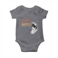 Copy Moon Joy Baby Onesie Funny Lunar Quote Graphic