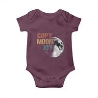 Copy Moon Joy Baby Onesie Funny Lunar Quote Graphic
