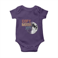 Copy Moon Joy Baby Onesie Funny Lunar Quote Graphic