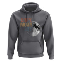 Copy Moon Joy Hoodie Funny Lunar Quote Graphic