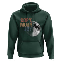 Copy Moon Joy Hoodie Funny Lunar Quote Graphic