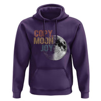 Copy Moon Joy Hoodie Funny Lunar Quote Graphic