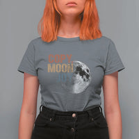 Copy Moon Joy T Shirt For Women Funny Lunar Quote Graphic