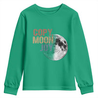 Copy Moon Joy Youth Sweatshirt Funny Lunar Quote Graphic