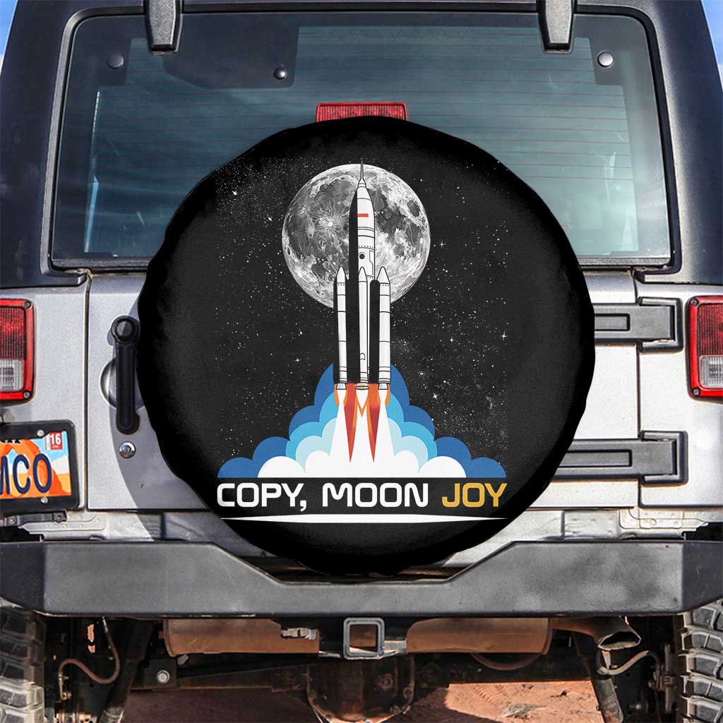 Copy Moon Joy Spare Tire Cover Rocket Launch Full Moon