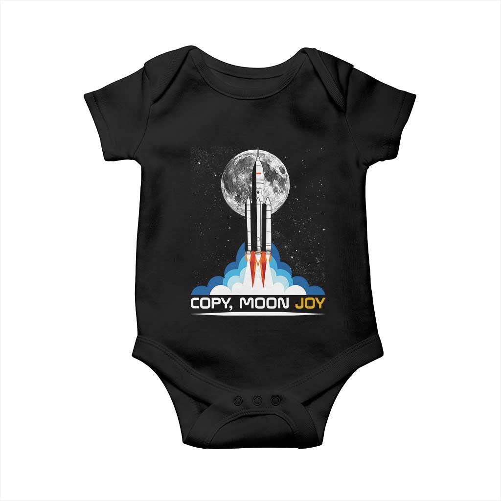 Copy Moon Joy Baby Onesie Rocket Launch Full Moon