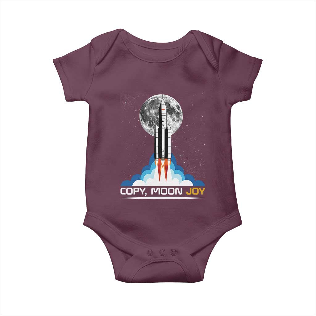 Copy Moon Joy Baby Onesie Rocket Launch Full Moon