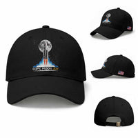 Copy Moon Joy Baseball Cap Rocket Launch Full Moon