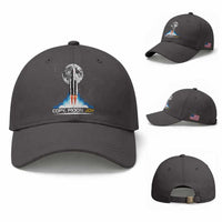 Copy Moon Joy Baseball Cap Rocket Launch Full Moon