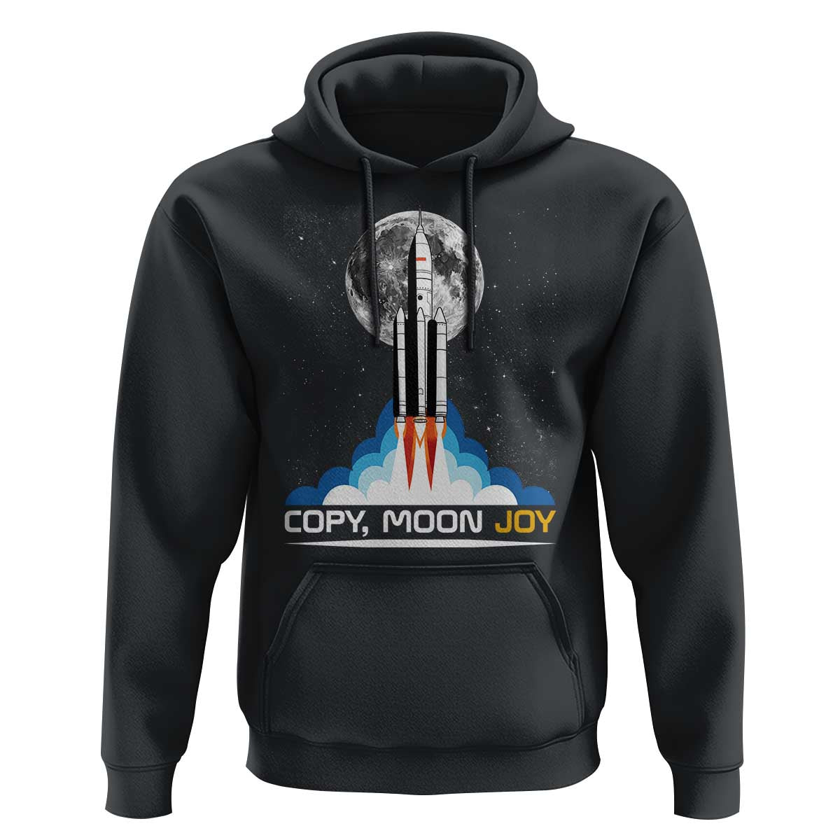 Copy Moon Joy Hoodie Rocket Launch Full Moon