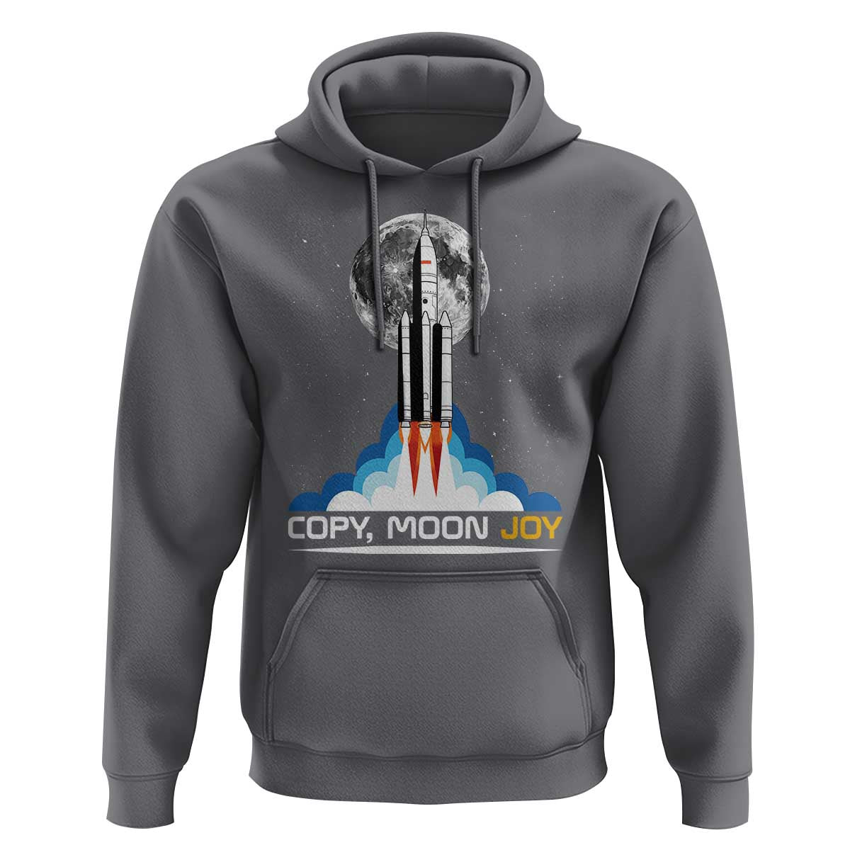 Copy Moon Joy Hoodie Rocket Launch Full Moon