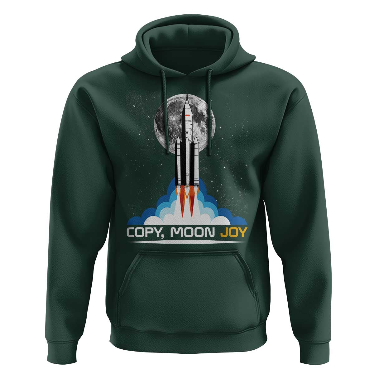 Copy Moon Joy Hoodie Rocket Launch Full Moon