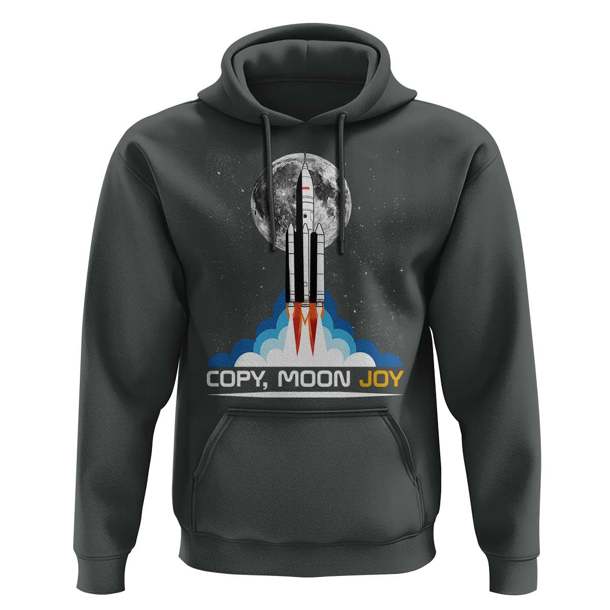 Copy Moon Joy Hoodie Rocket Launch Full Moon