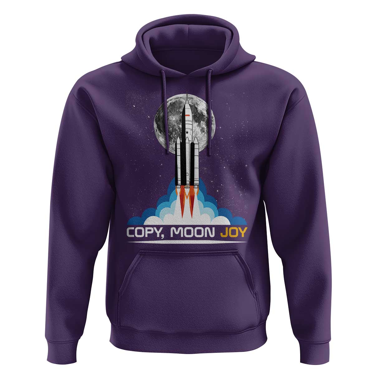 Copy Moon Joy Hoodie Rocket Launch Full Moon