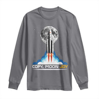 Copy Moon Joy Long Sleeve Shirt Rocket Launch Full Moon