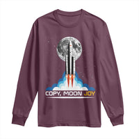 Copy Moon Joy Long Sleeve Shirt Rocket Launch Full Moon