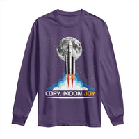 Copy Moon Joy Long Sleeve Shirt Rocket Launch Full Moon