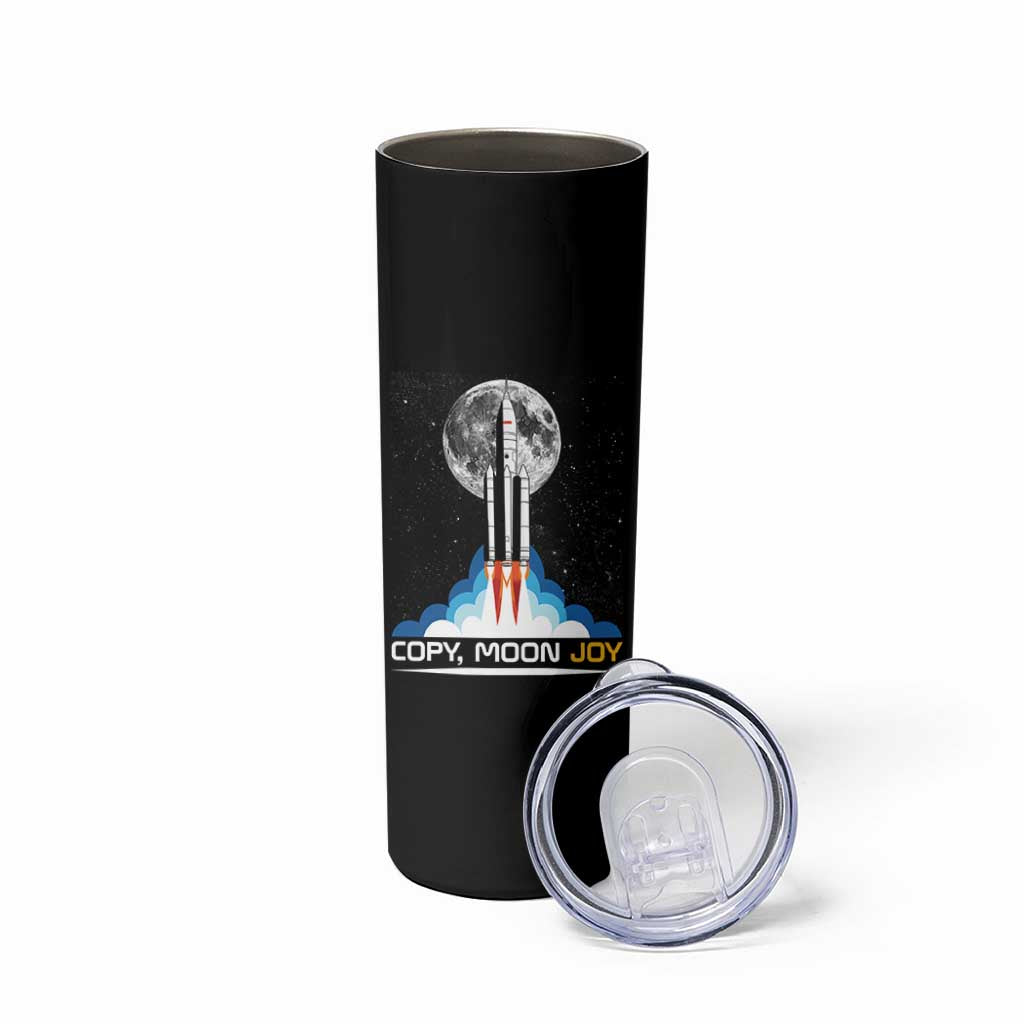 Copy Moon Joy Skinny Tumbler Rocket Launch Full Moon