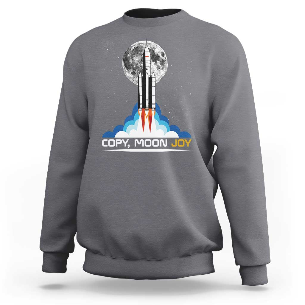 Copy Moon Joy Sweatshirt Rocket Launch Full Moon