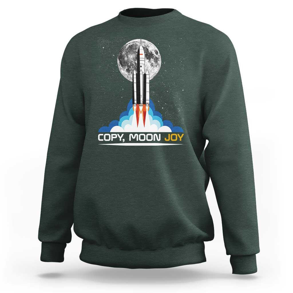 Copy Moon Joy Sweatshirt Rocket Launch Full Moon