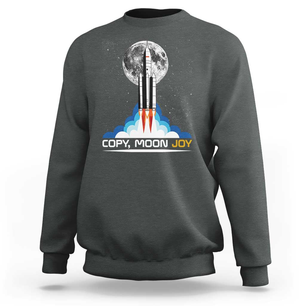 Copy Moon Joy Sweatshirt Rocket Launch Full Moon