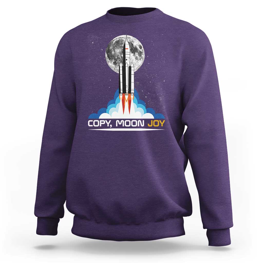 Copy Moon Joy Sweatshirt Rocket Launch Full Moon
