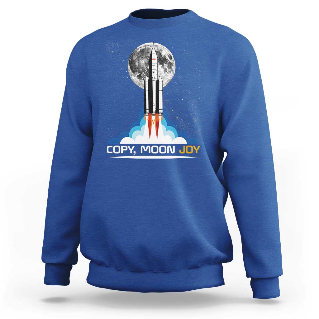 Copy Moon Joy Sweatshirt Rocket Launch Full Moon