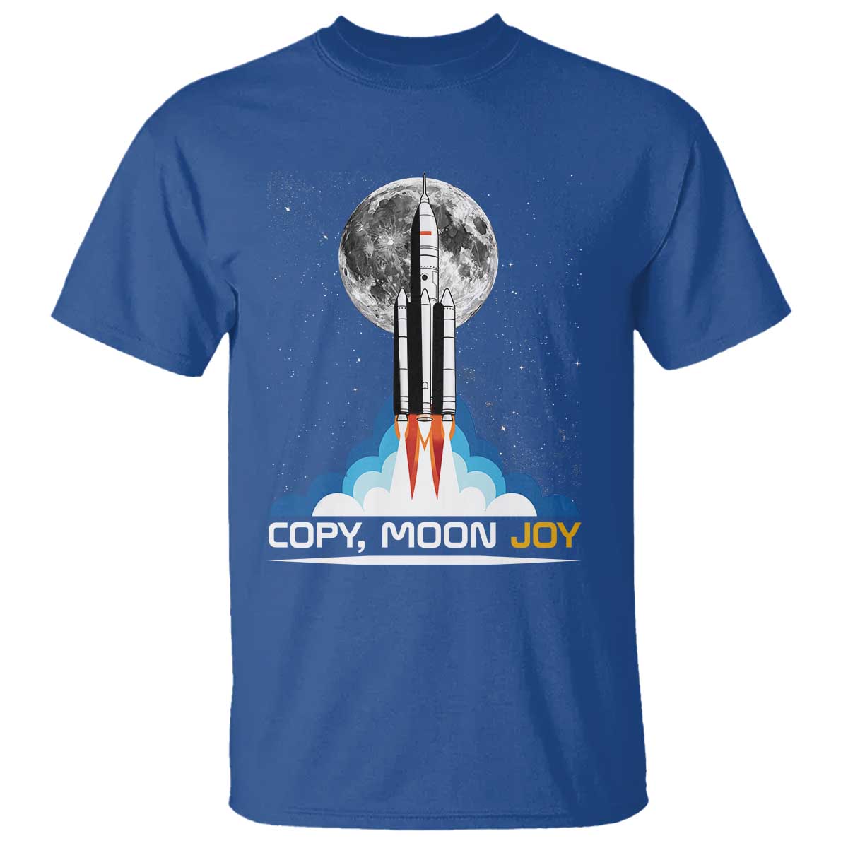 Copy Moon Joy T Shirt Rocket Launch Full Moon