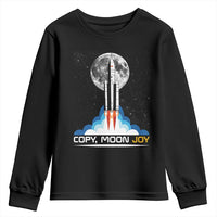 Copy Moon Joy Youth Sweatshirt Rocket Launch Full Moon