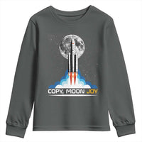 Copy Moon Joy Youth Sweatshirt Rocket Launch Full Moon