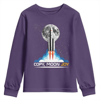Copy Moon Joy Youth Sweatshirt Rocket Launch Full Moon