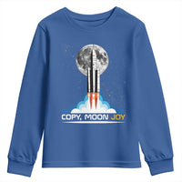 Copy Moon Joy Youth Sweatshirt Rocket Launch Full Moon