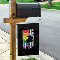 Rodeo Gay Cowboy Western LGBTQ Rainbow Flag Garden Flag