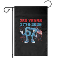 250th America Anniversary Garden Flag Funny Italian Brainrot Meme 4th of July
