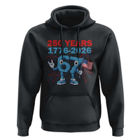250th America Anniversary Hoodie Funny Italian Brainrot Meme 4th of July