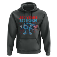 250th America Anniversary Hoodie Funny Italian Brainrot Meme 4th of July