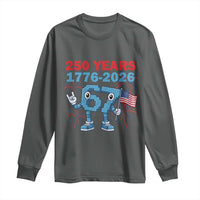 250th America Anniversary Long Sleeve Shirt Funny Italian Brainrot Meme 4th of July
